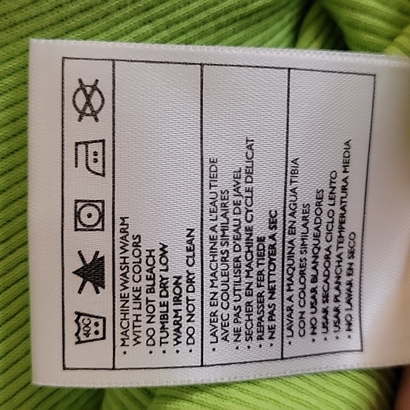 Nike neon lime green ribbed tank top with built in sports bra womens size XL - Picture 9 of 9